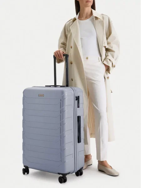 GINO ROSSI Велика валіза Срібний