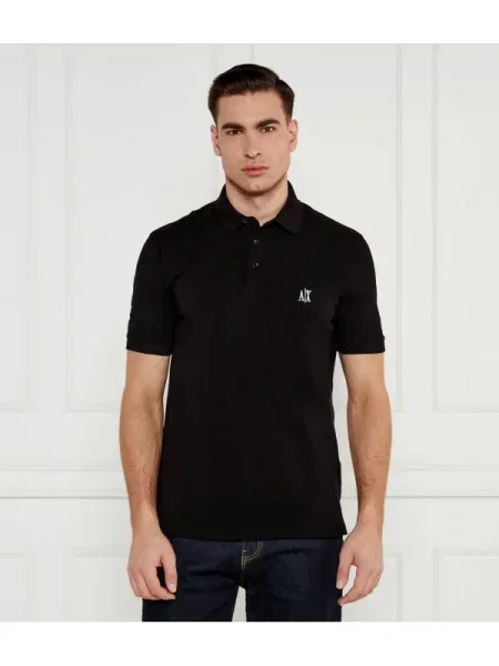 Tricou polo Armani negru