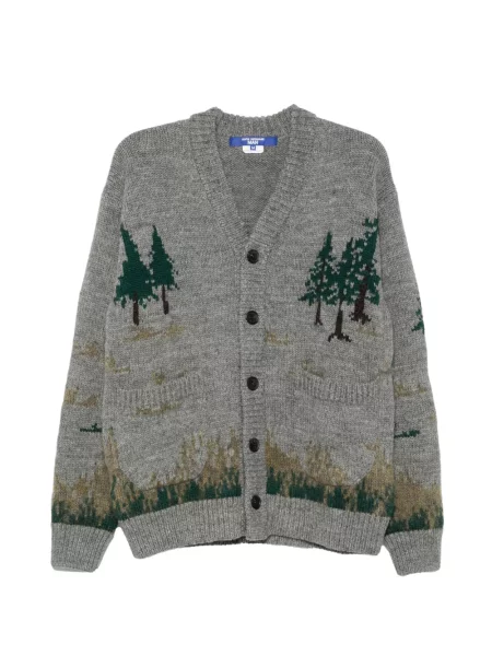 Cardigan Junya Watanabe Man de lână gri