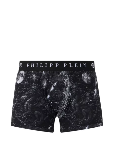 Boxeri Philipp Plein cu imagine negru