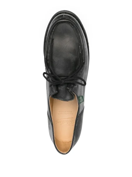 Лоуфъри Paraboot с връзки с дантела черно