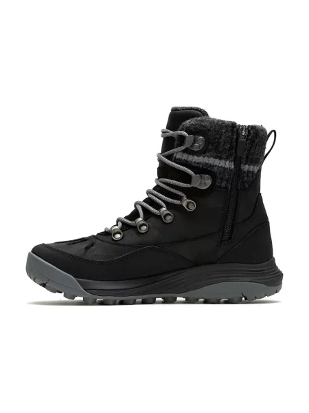 Férfi téli bakancs Merrell Siren 4 Thermo Mid Zip WP black. Méret: 38 EU fekete