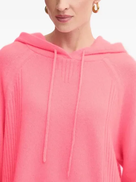 Hanorac cu glugă From Future cu glugă roz