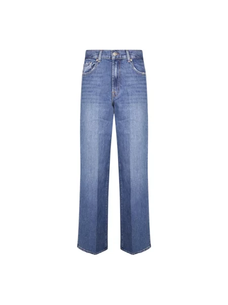 Jeansy 7 For All Mankind niebieskie