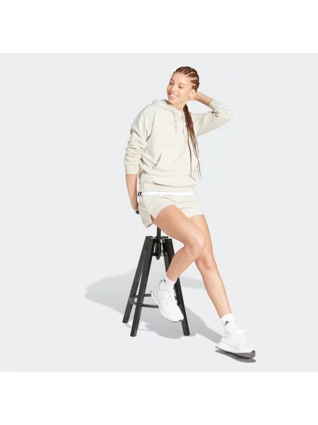 ADIDAS SPORTSWEAR Αθλητική μπλούζα φούτερ κρεμ λευκό