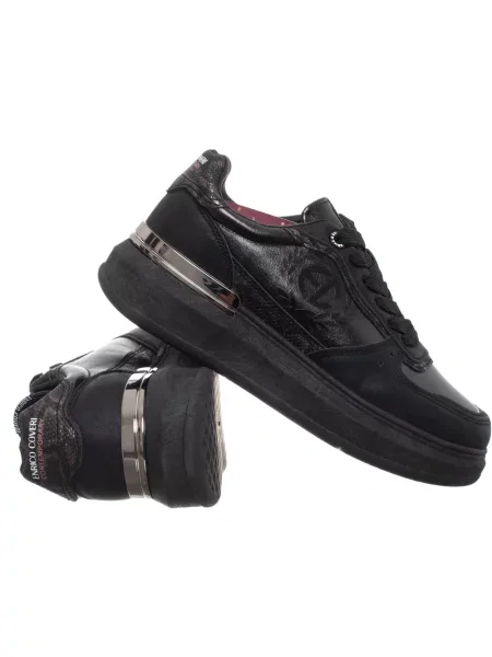 Sneakerși Enrico Coveri negru
