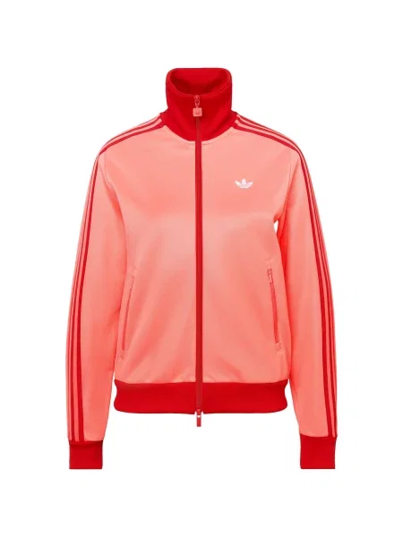 ADIDAS ORIGINALS Tréning dzseki CLASSIC málna / piros fehér