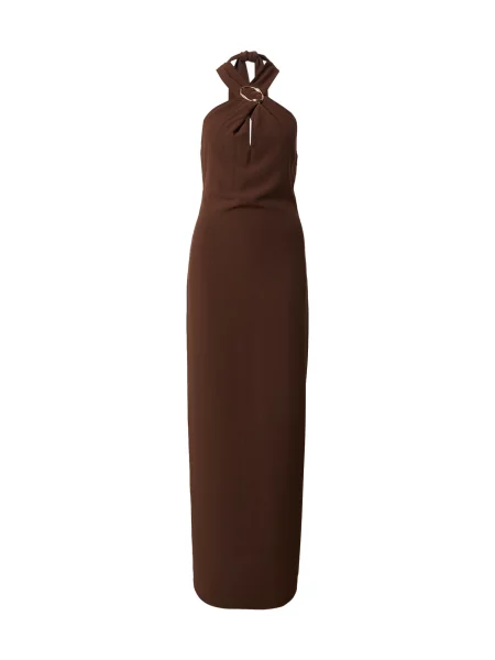 ORIMEI by Victoria Swarovski Rochie de seară închis maro