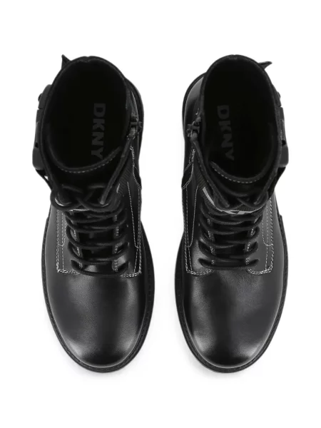 Buty do kostki dziecięce Dkny czarne