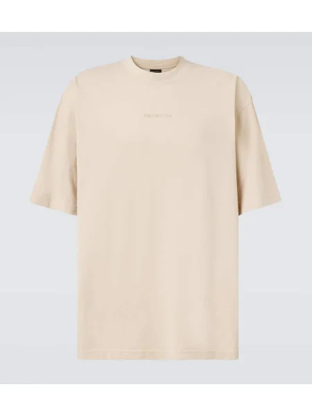 Jersey majica Balenciaga bež
