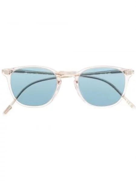 Prozirne sunčane naočale Oliver Peoples bijela