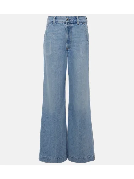 Džínsy Citizens Of Humanity s vysokým pásom modrá