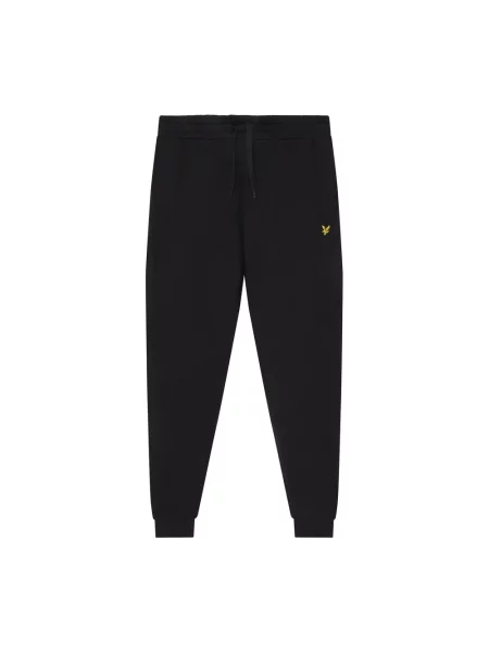 Skinny spodnie Lyle & Scott czarne