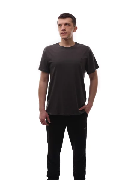 Футболка STREAM віскоза/поліестер сірий