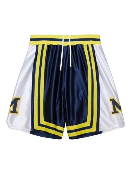 Pantaloni scurți Mitchell & Ness albastru