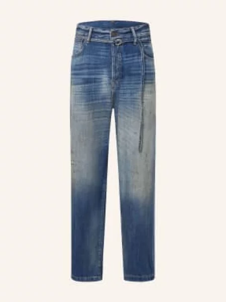Acne Studios Džíny Loose Fit mid blue modré