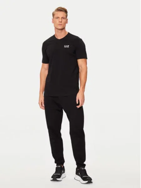 Tričko Ea7 Emporio Armani černé