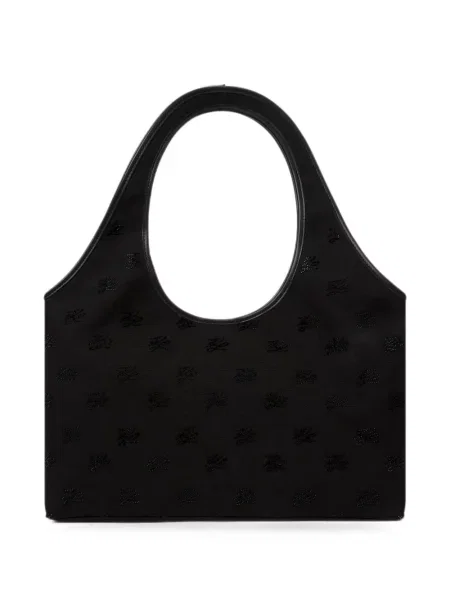 Geantă shopper Karl Lagerfeld cu imagine negru