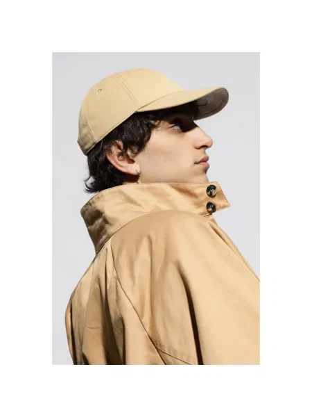 Czapka z daszkiem Burberry beżowa