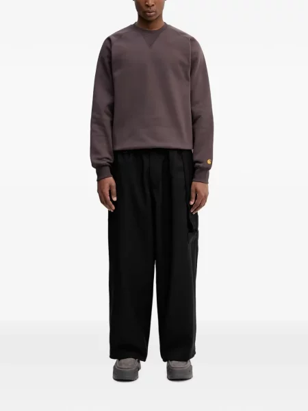 Hanorac Carhartt Wip cu broderie violet