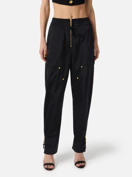 Штани Elisabetta Franchi чорні