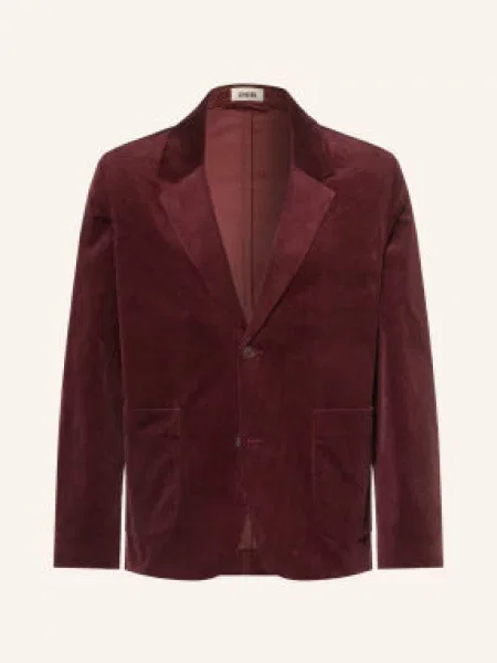Drykorn Oblekové Sako Yacoda Regular Fit Z Manšestru rot