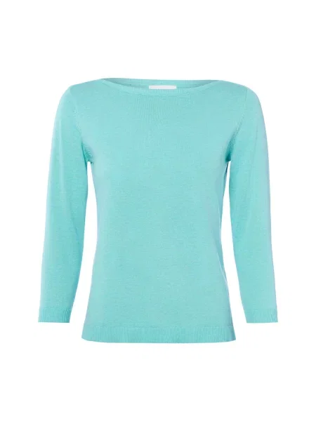 Brookshire Sweter z dzianiny Kobiety jednolity S niebieski