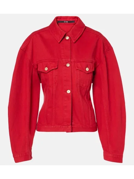Geacă de blugi Jacquemus roșu