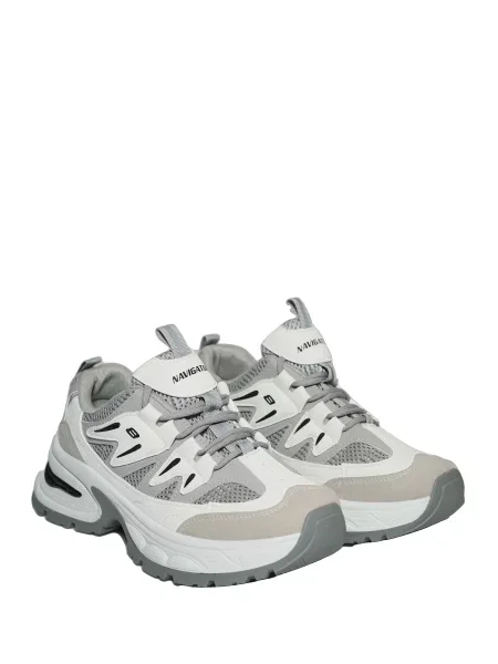 Кросівки повсякденні Navigator штучна шкіра/текстиль сірий