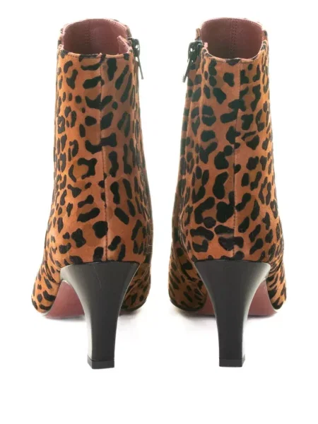 Cizme scurte Roberto Festa cu model leopard maro