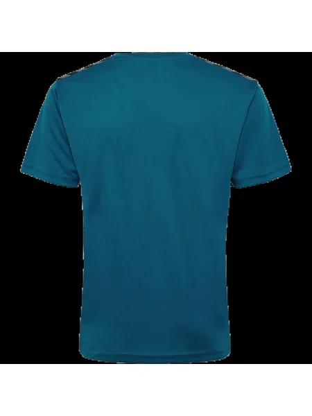 Hummel T-shirt krótki rękaw hmlAUTHENTIC PL JERSEY S/S KIDS z – BLUE niebieska