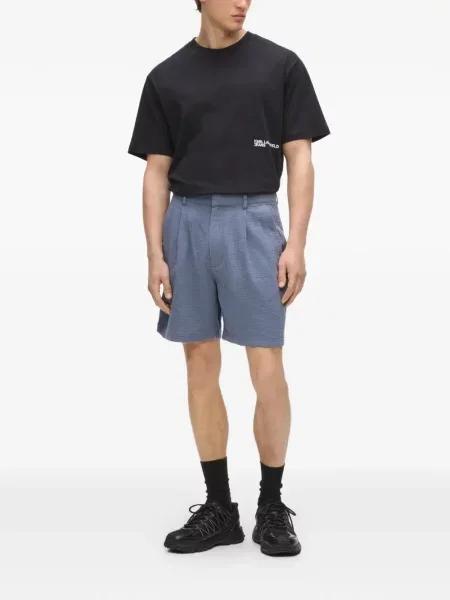 Kratke traper hlače Karl Lagerfeld Jeans plava