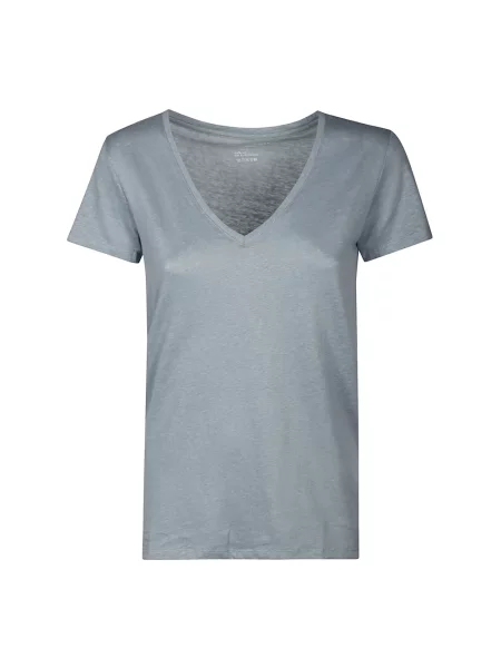 Koszulka Majestic Filatures z dekoltem w serek czarna