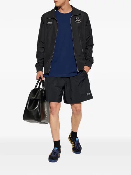 Csíkos sneaker Adidas autogrammal kék