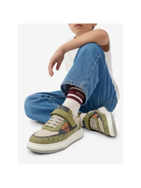 Sneakersy Guess zielone