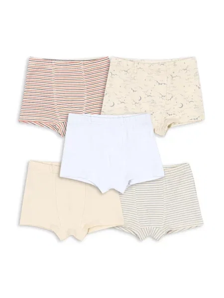 Konges Sløjd Dětské boxerky BASIC 5 PACK BOY BOXERS GOTS
