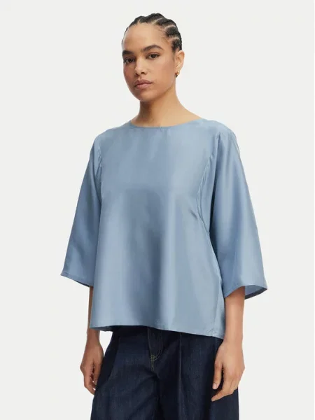 Πουκάμισο Weekend Max Mara μπλε
