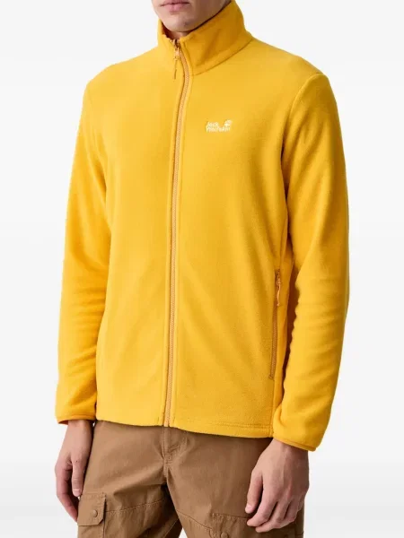 Флийс полар Jack Wolfskin бродиран жълто
