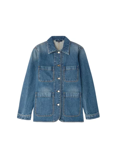 Kurtka jeansowa Soeur niebieska