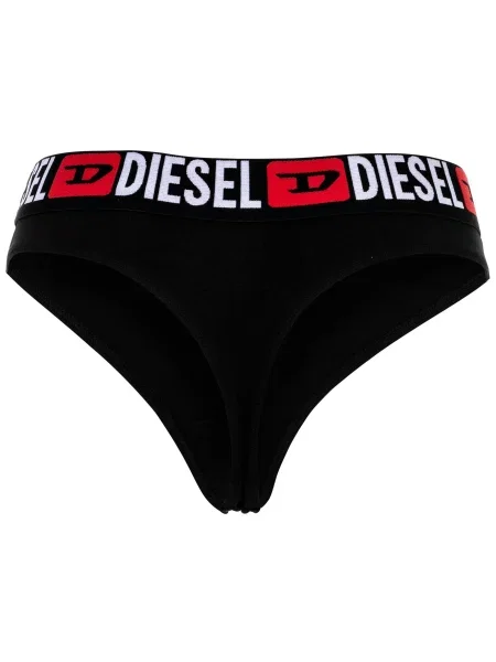 DIESEL String bugyik piros / fekete fehér