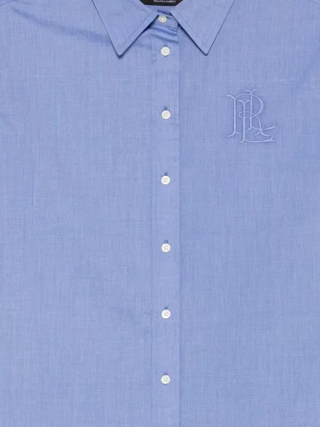Cămașă Lauren Ralph Lauren cu broderie albastru