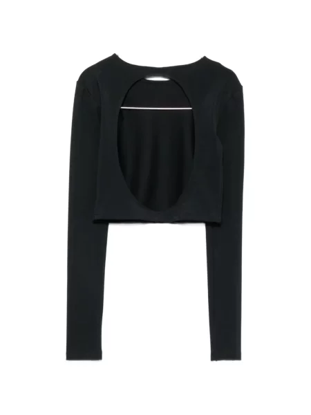 Lung top Parlor negru