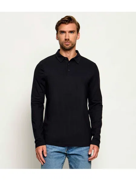 Tricou polo Hechter Paris negru