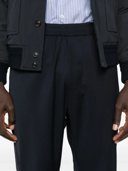 Pantaloni Barena albastru