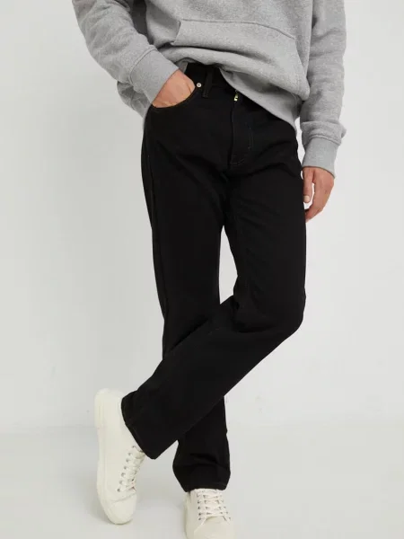 Kavbojke Levi's Regular črna