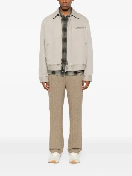 Pantaloni Golden Goose de in auriu