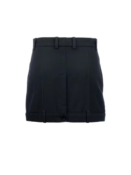 Spódnica mini Balenciaga wełniana czarna