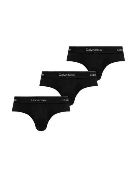 Calvin Klein Underwear Slip / alb negru