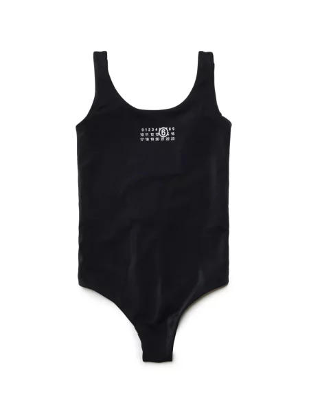 Kąpielówki dziecięce Mm6 Maison Margiela czarne