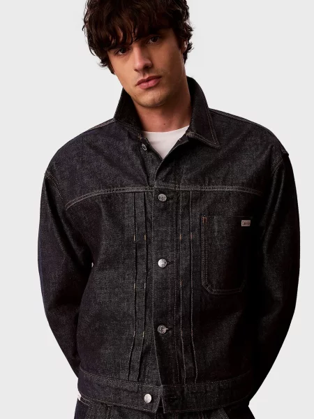 Джинсовая куртка Calvin Klein Jeans синяя